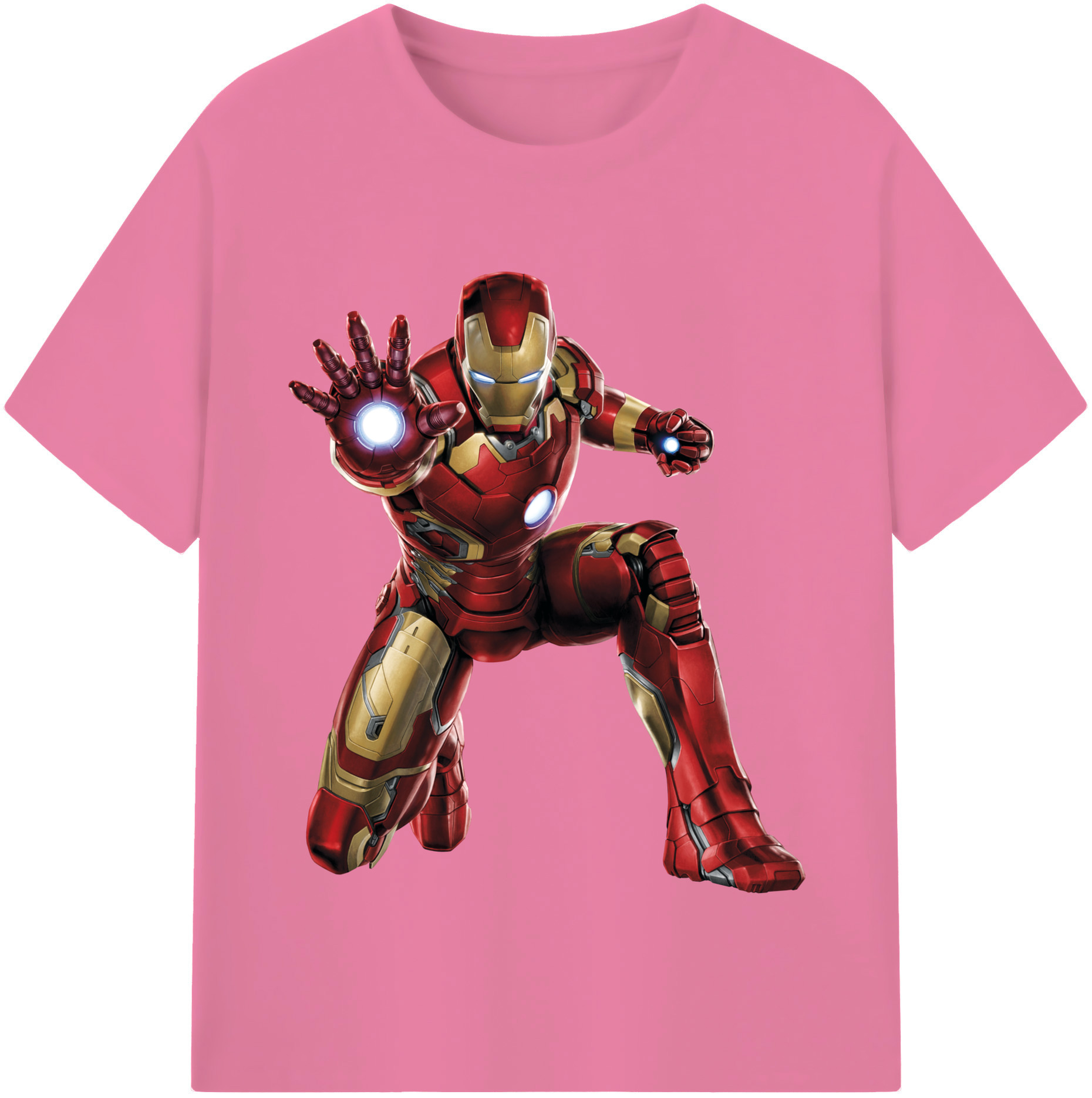 （画像用） アベンジャーズ The Avengers 綿100％半袖Tシャツ（フロントプリント）